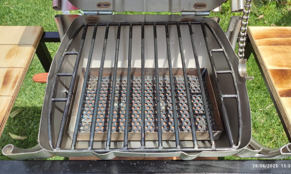 Diseño y fabricación de barbacoa en barril de cerveza - lascositasdemorillo.es